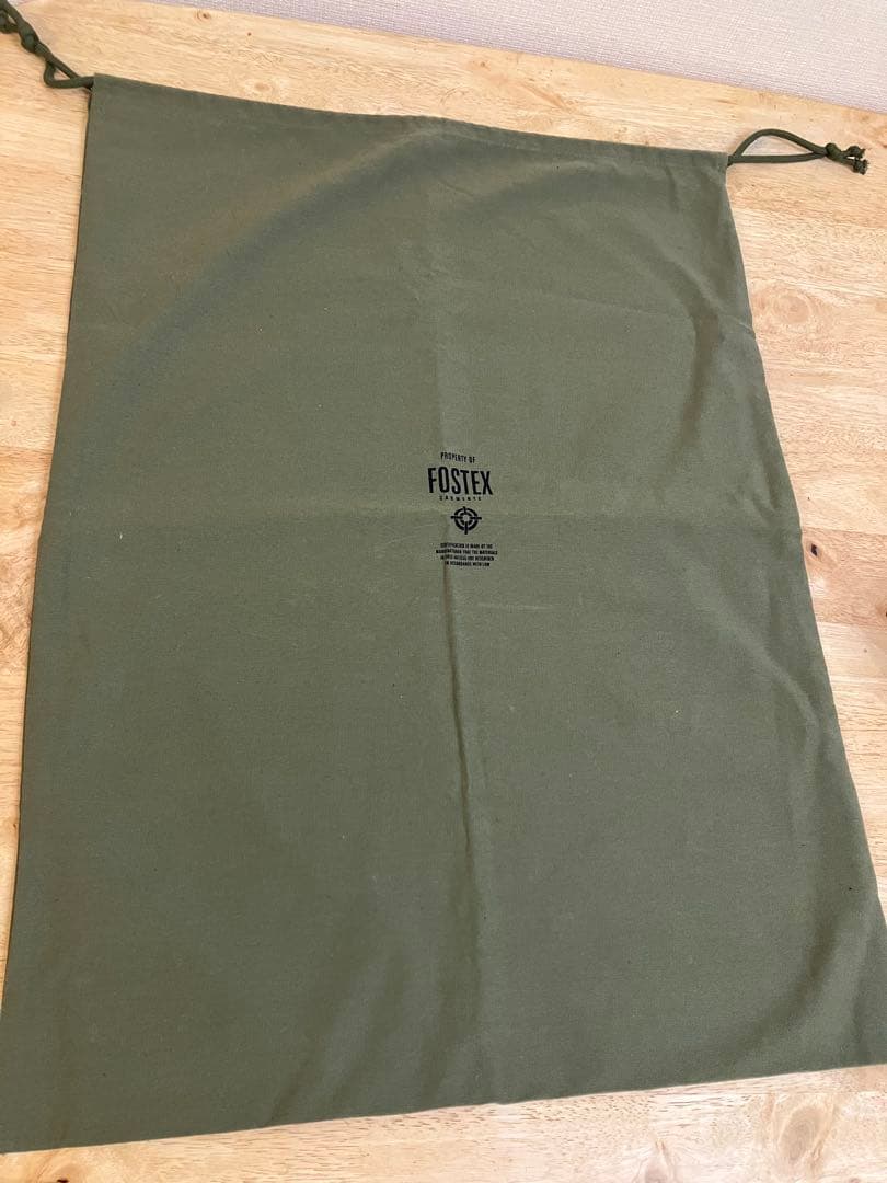 FOSTEX GARMENTS　ボンバー ジャケット MA-1 保存袋付き