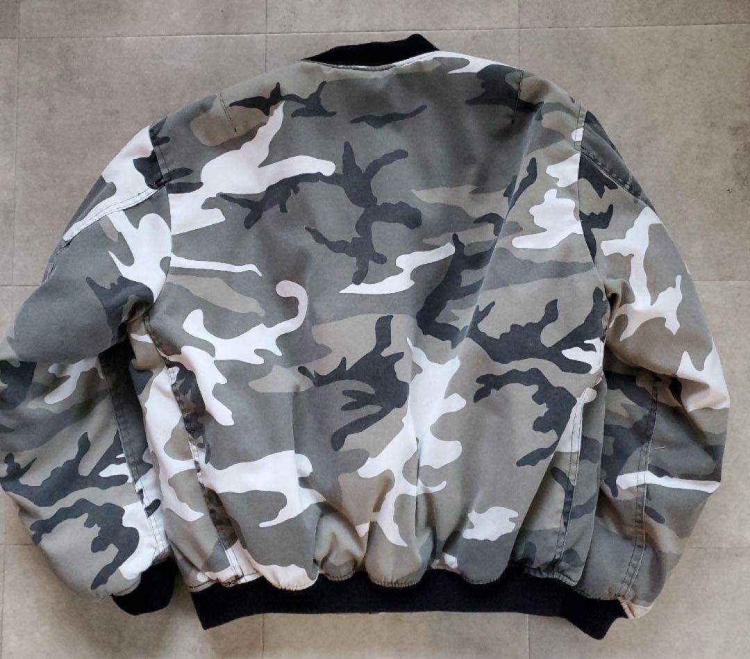 FOSTEX GARMENTS　ボンバー ジャケット MA-1 保存袋付き