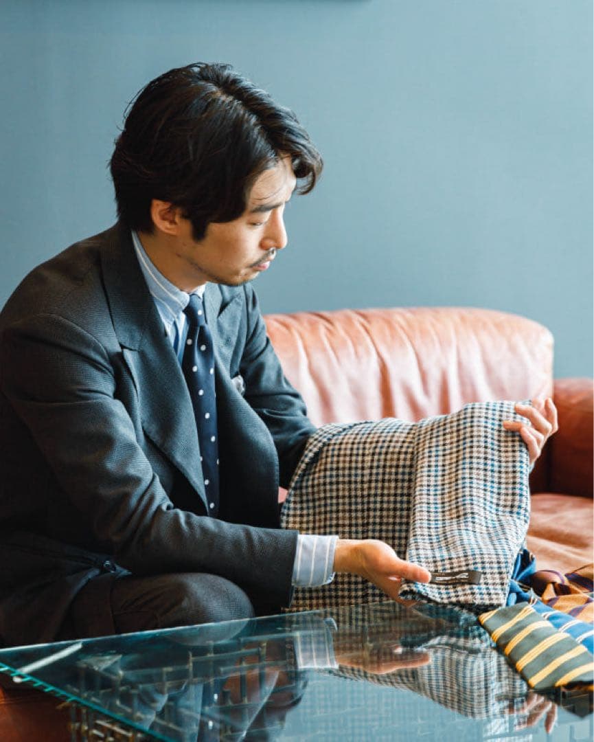 BEAMS F/FERLA ガンクラブ チェックジャケット