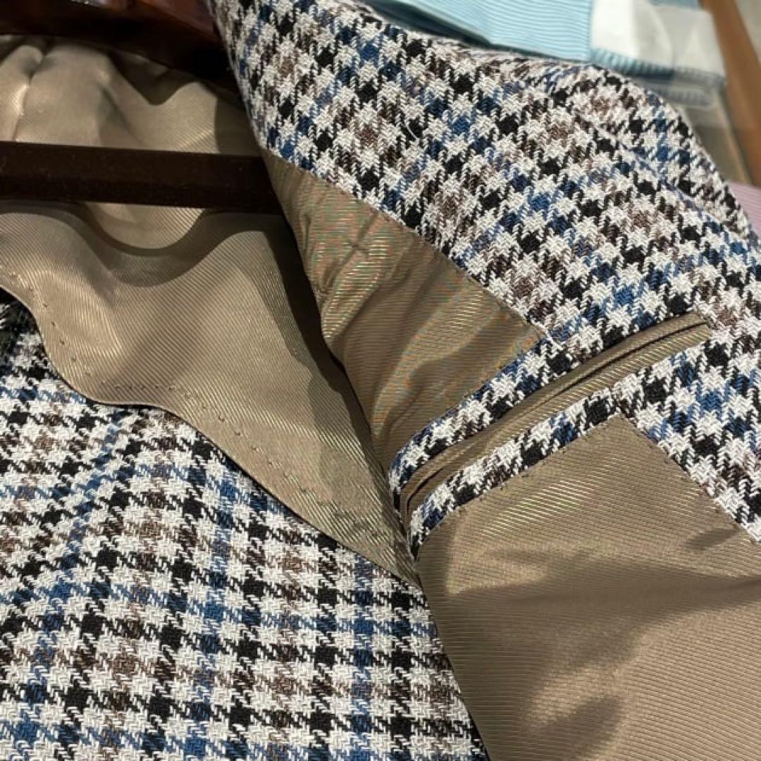 BEAMS F/FERLA ガンクラブ チェックジャケット