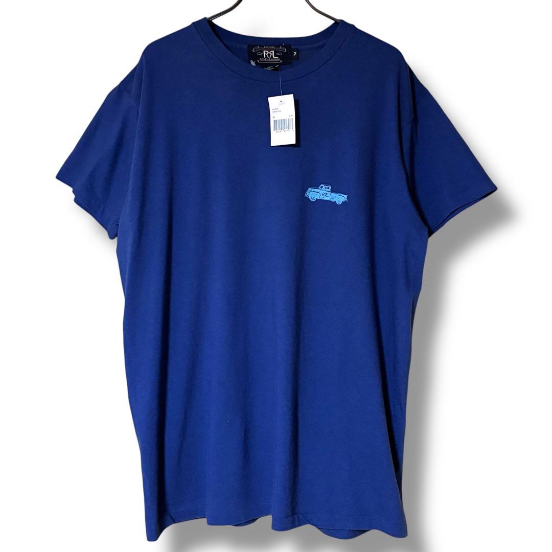 ［新品］90s USA製 三ツ星”RRL”ワンポイント Tシャツ ラルフローレン