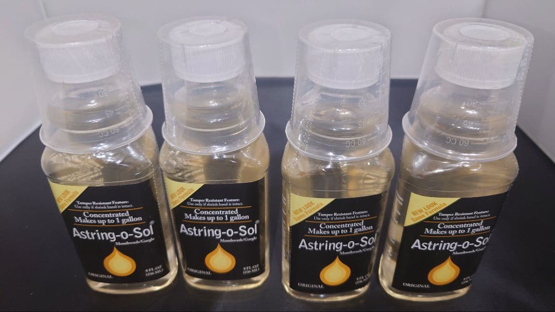 Astring-o-Sol 鼻洗浄器用濃縮液 4本セット