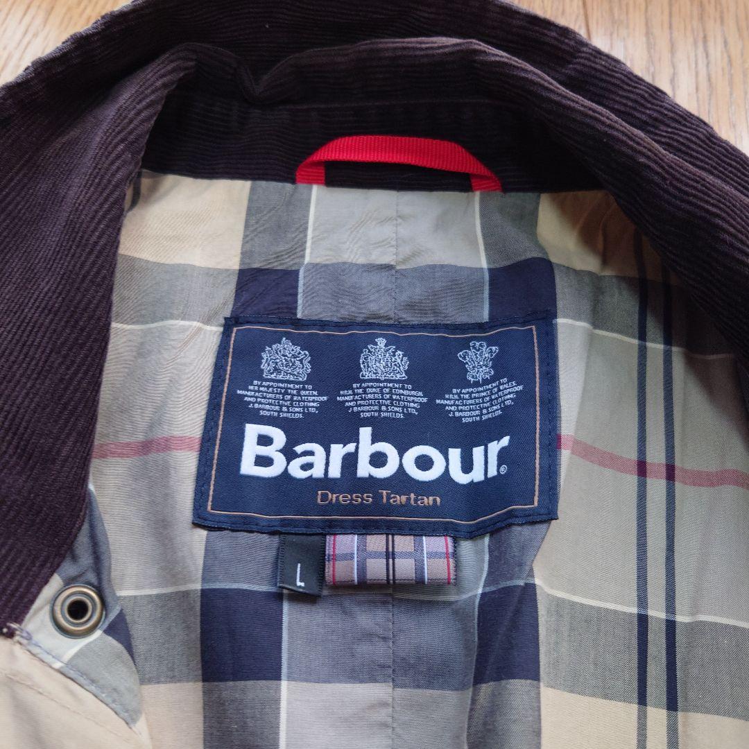 Barbour Dress Tartan L　ベージュ　スポーツジャケット