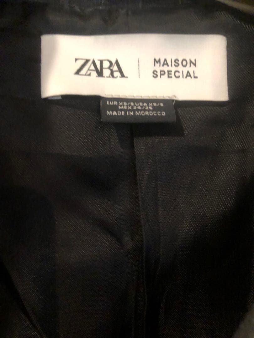 ZARA × MAISON SPECIAL ストライプ ブレザー レディース