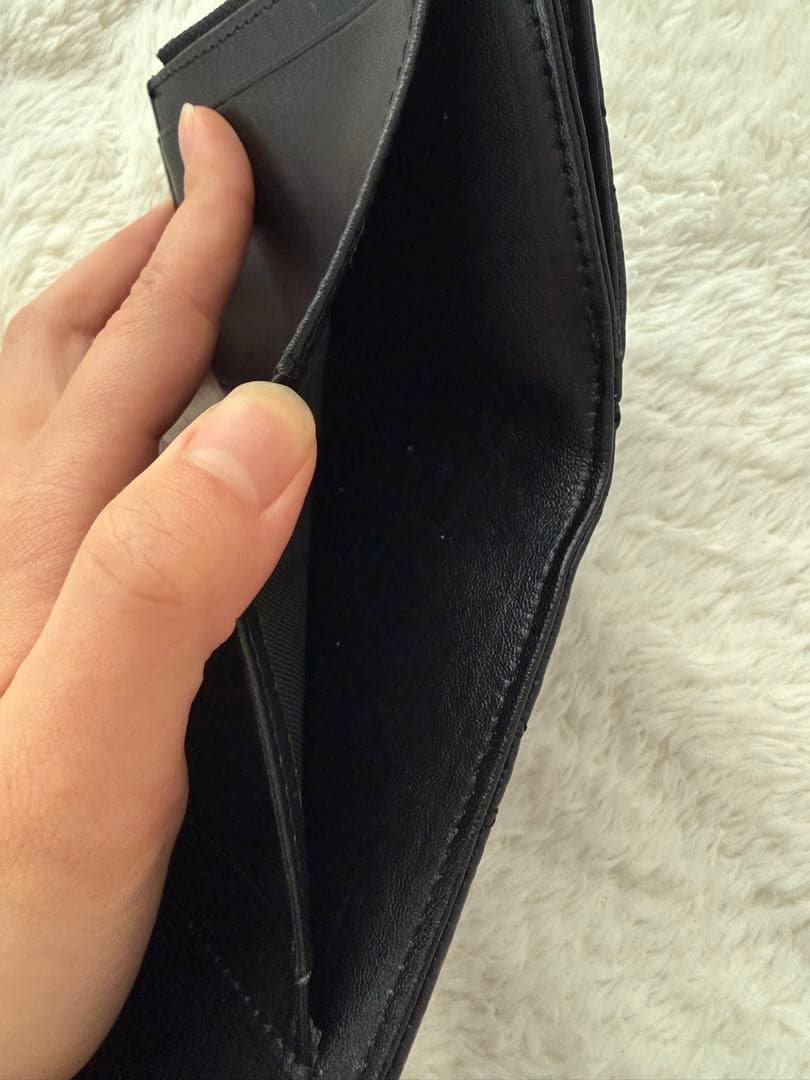Christian Dior 二つ折り 財布 黒