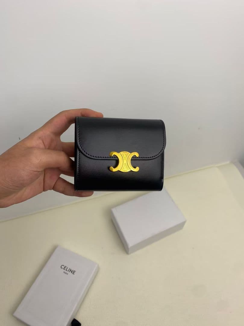 ゆきさん専用　CELINE ブラック 三つ折り財布