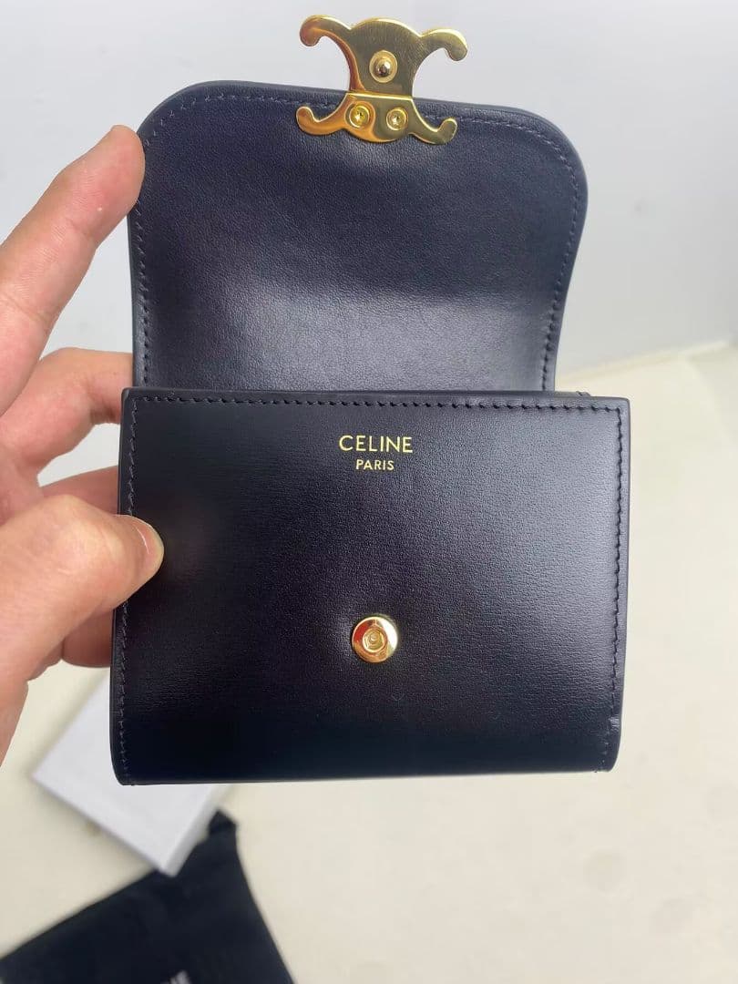 ゆきさん専用　CELINE ブラック 三つ折り財布