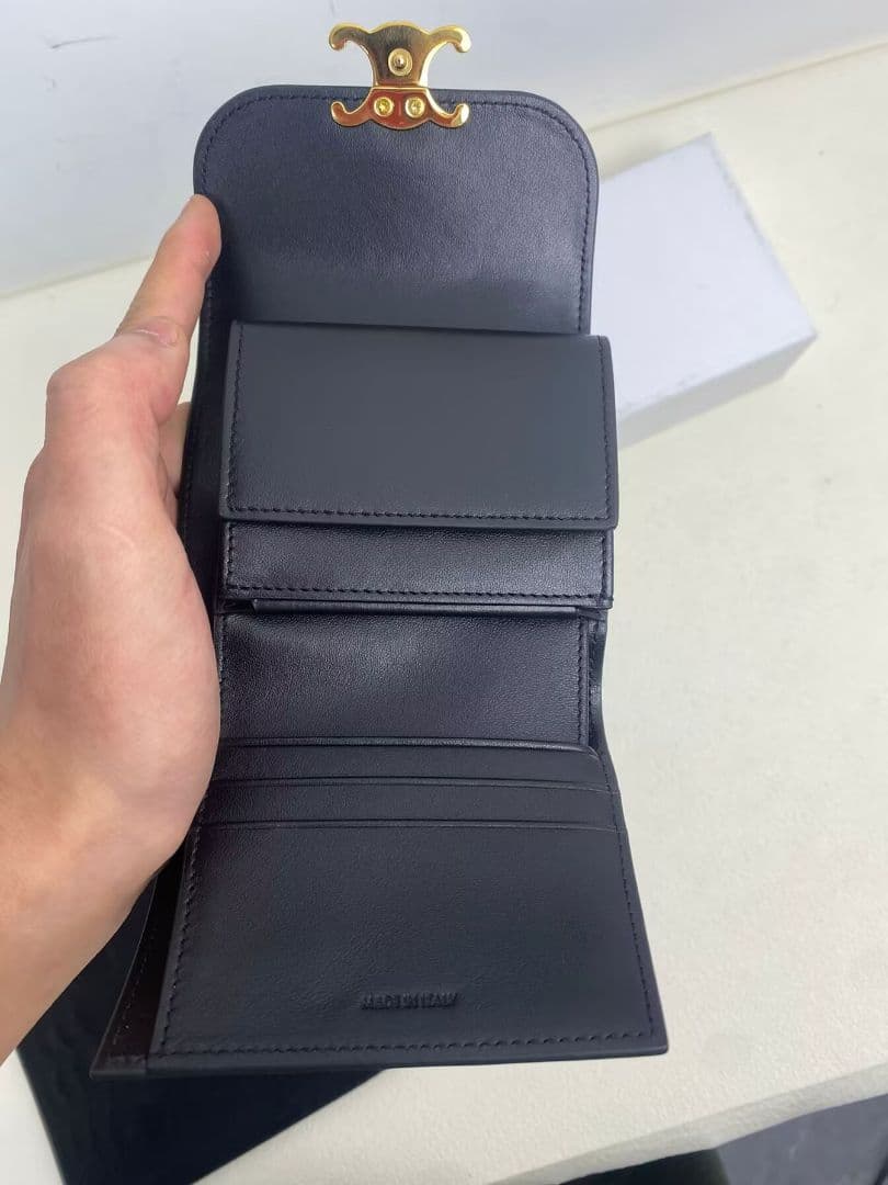 ゆきさん専用　CELINE ブラック 三つ折り財布