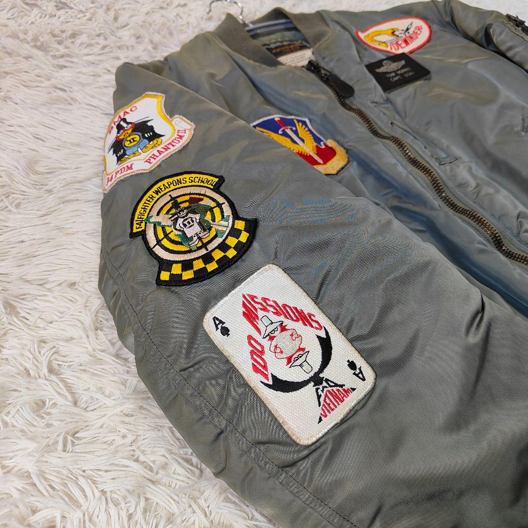 激レア品　ALPHA　アルファ b-15d　40　L　アメリカ製