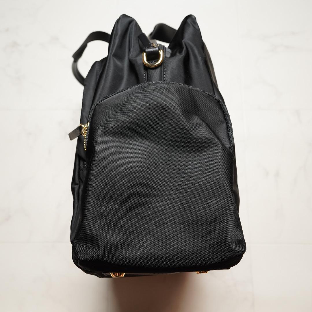 TUMI ボストンバッグ ブラック ナイロン ストラップ