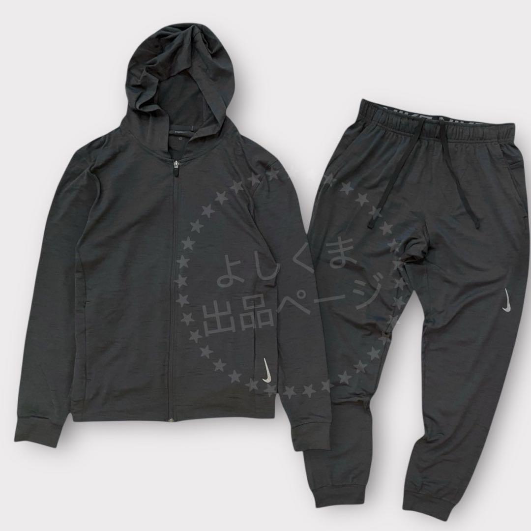 ナイキ　トレーニングウェア　セットアップ　メンズ　Ｌ　黒　ジョガーパンツ