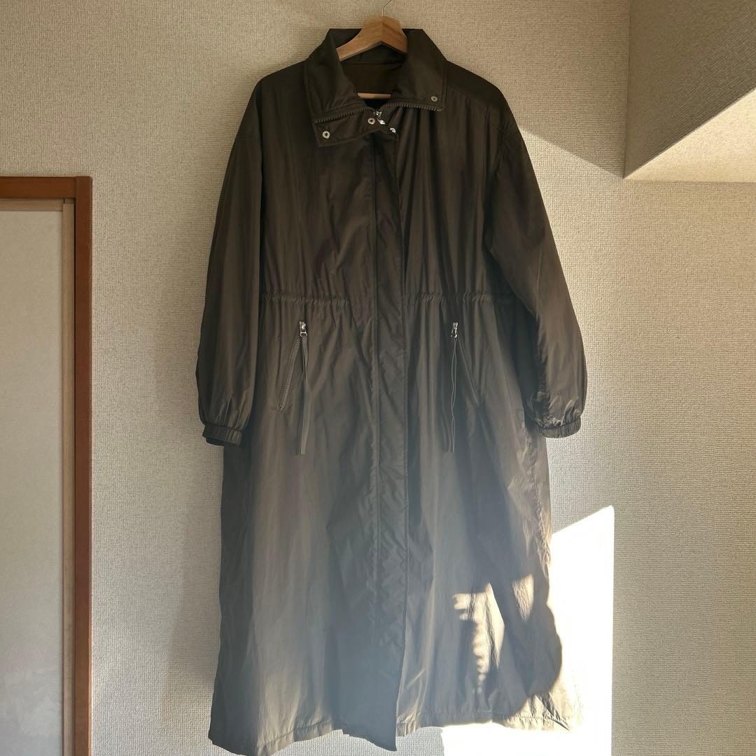 Spick & Span スピックアンドスパン撥水パディングコート　カーキ　36