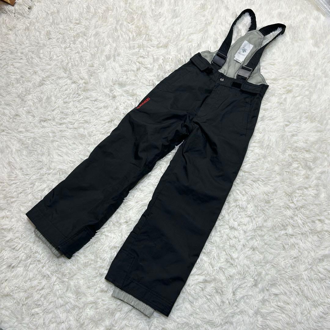 極美品 DESCENTE デサント スキーウェア スノーボードウェア 赤 黒