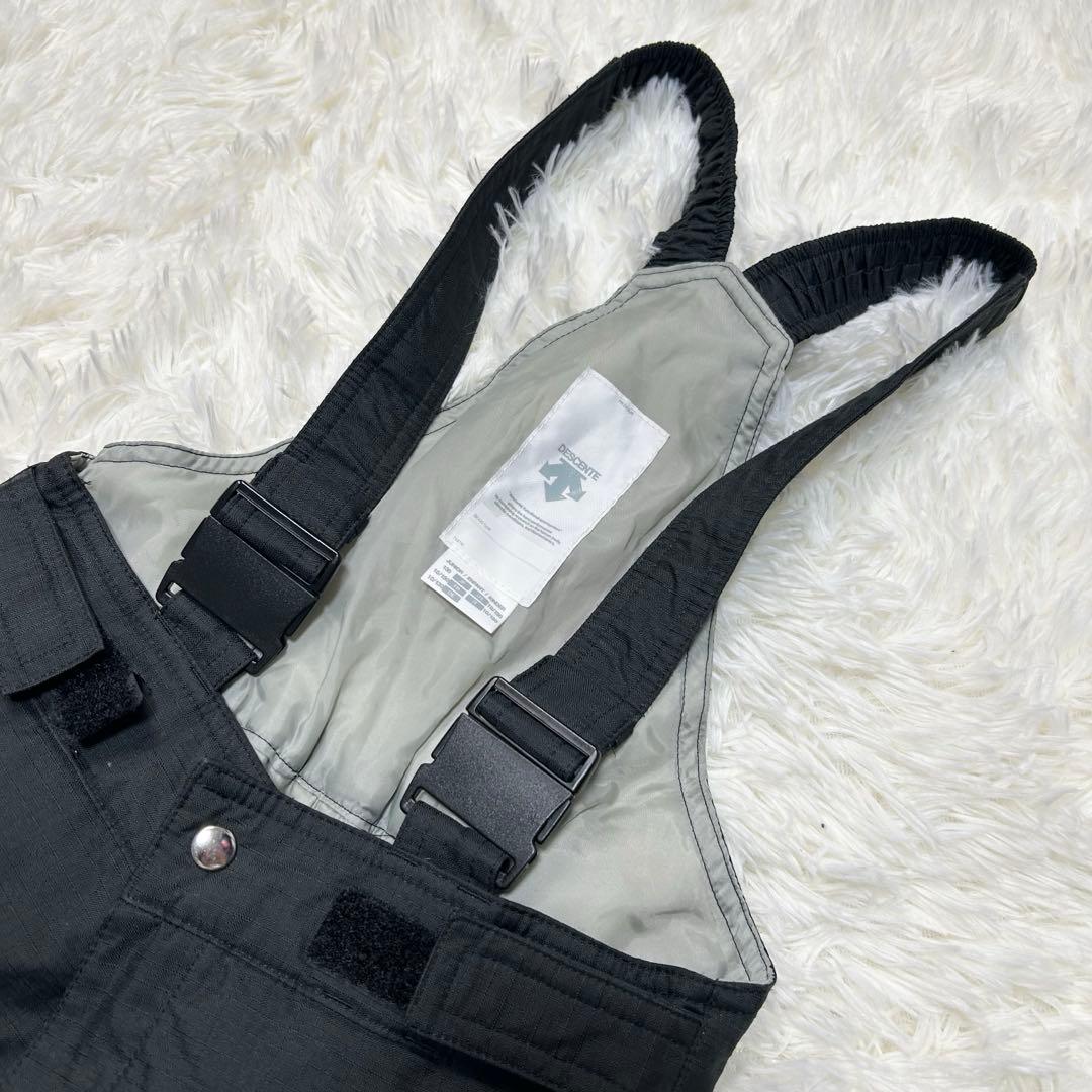 極美品 DESCENTE デサント スキーウェア スノーボードウェア 赤 黒