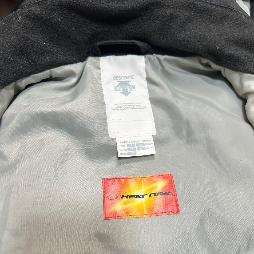 極美品 DESCENTE デサント スキーウェア スノーボードウェア 赤 黒