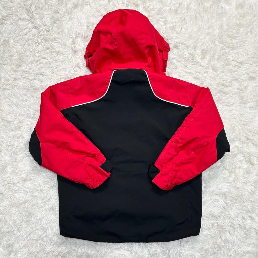 極美品 DESCENTE デサント スキーウェア スノーボードウェア 赤 黒
