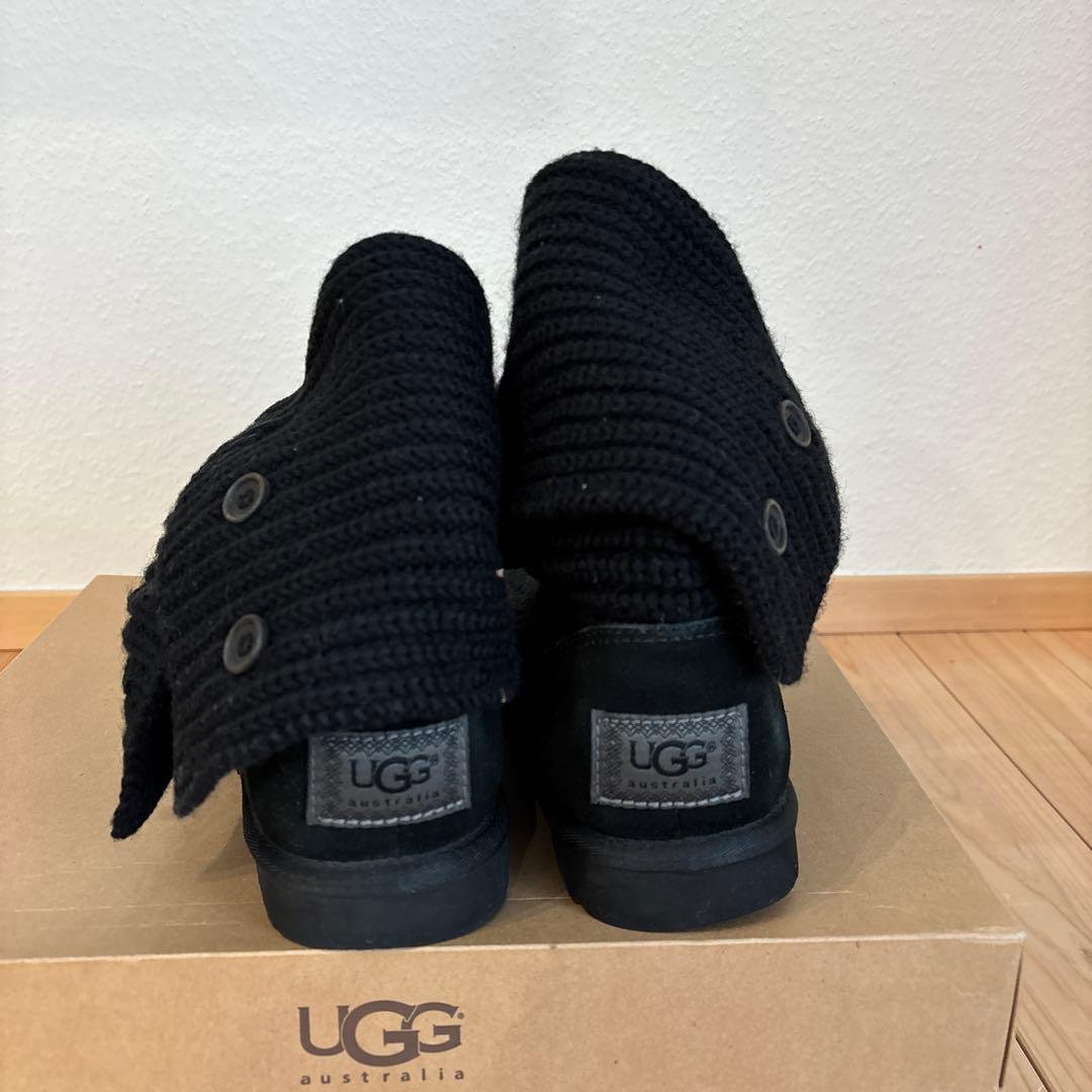 3/29までのセール/UGG W CLASSIC CARDY ブラック 23cm