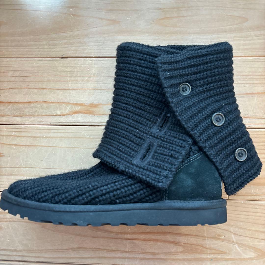 3/29までのセール/UGG W CLASSIC CARDY ブラック 23cm