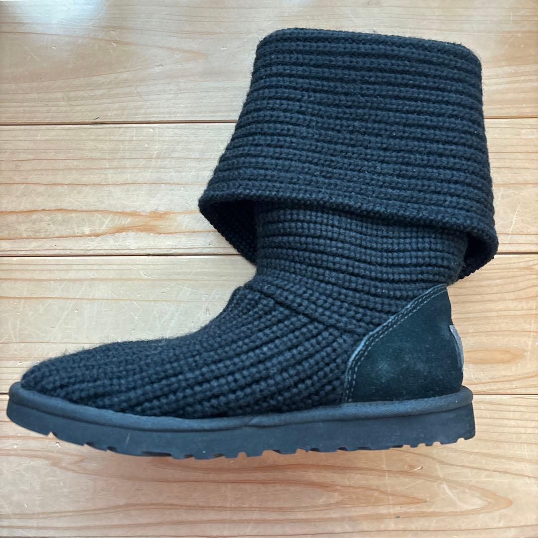 3/29までのセール/UGG W CLASSIC CARDY ブラック 23cm