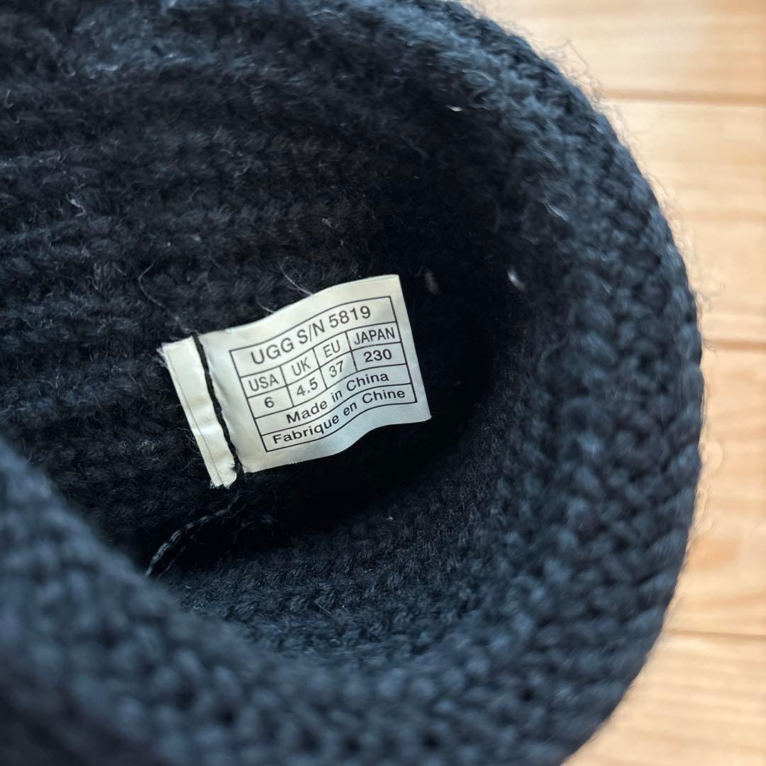 3/29までのセール/UGG W CLASSIC CARDY ブラック 23cm