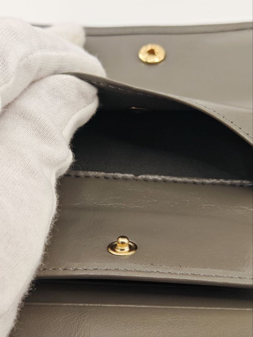 PRADA Pradasphere ミニウォレット グレー　美品