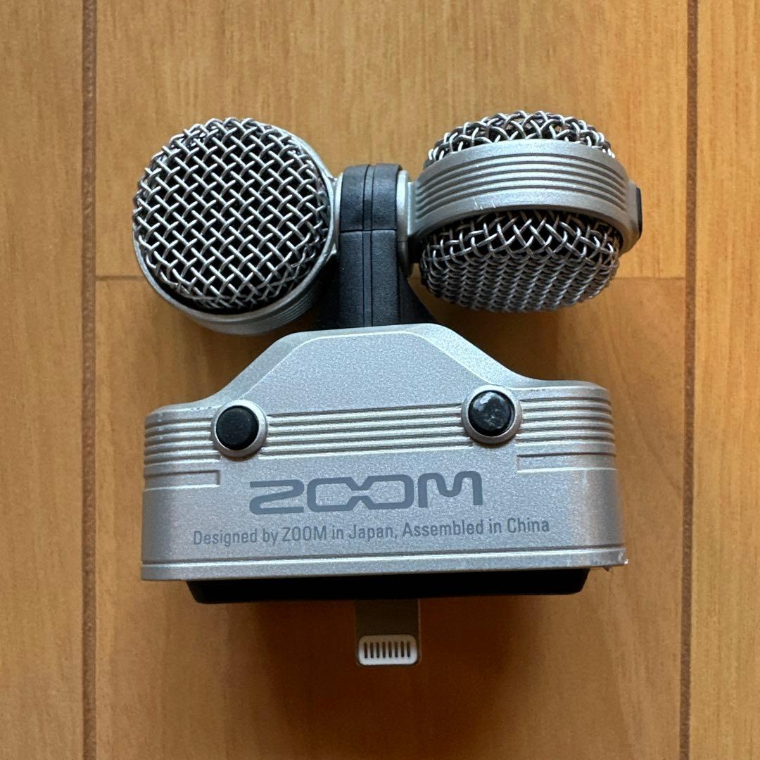 ZOOM iQ7 iPhone用　Lightning接続　 ステレオマイク