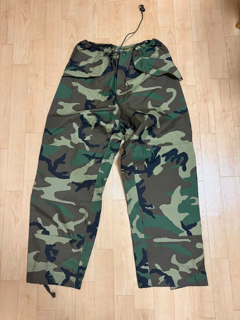 【2回着用】 米軍放出品ECWCS GOREウッドランドM-R