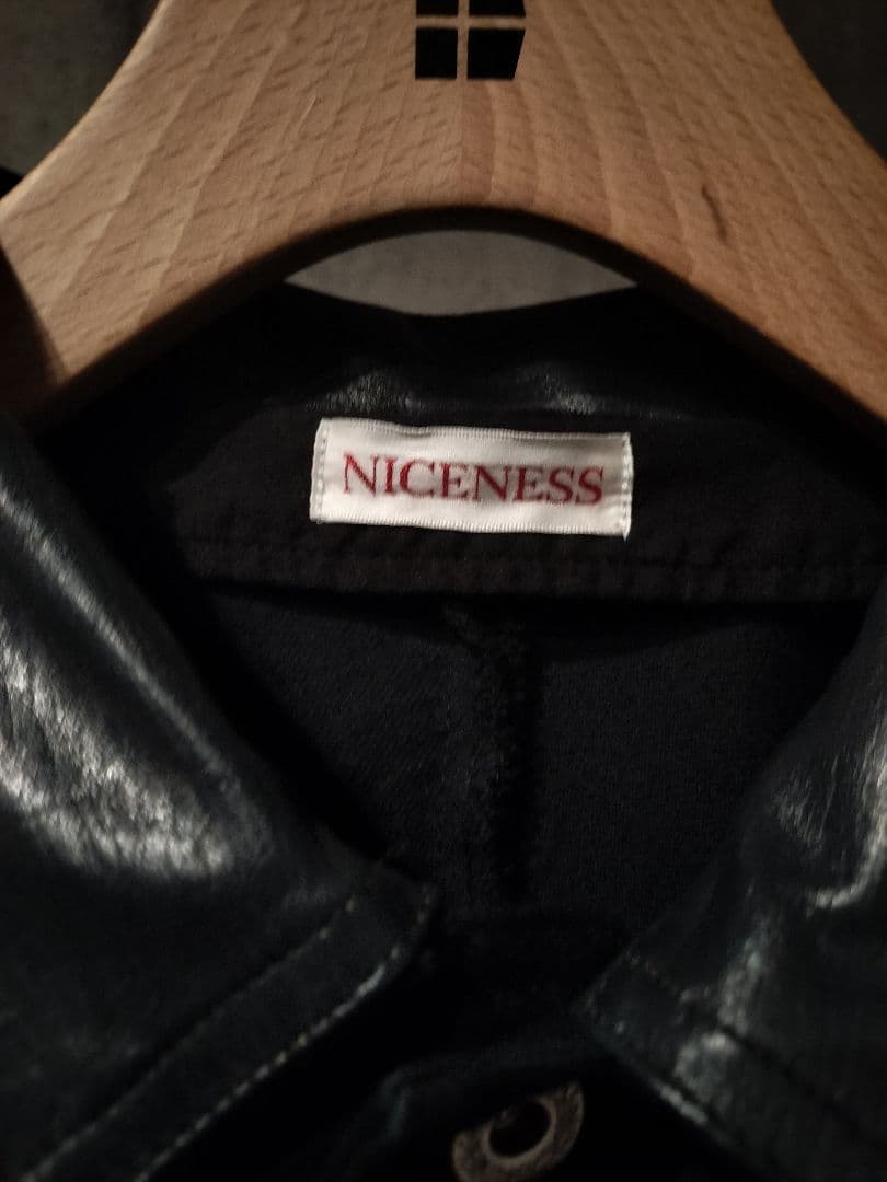 【NICENESS】 D.VEDDER OVERDYED DENIM COAT
