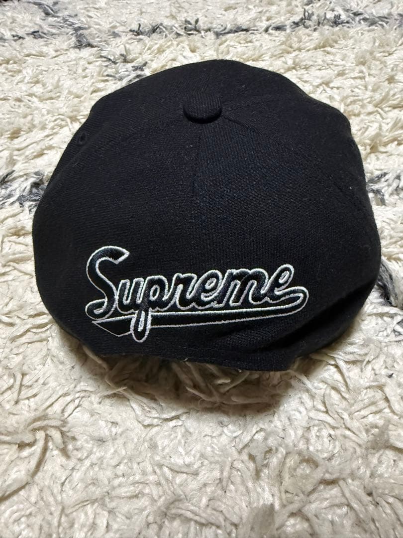帽子 Supreme World Famous S Logo 6-PanelBlack