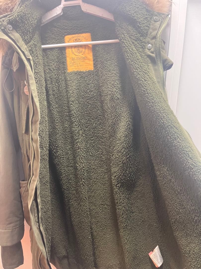 ジャケット・アウター archive sly military fur mods coat y2k