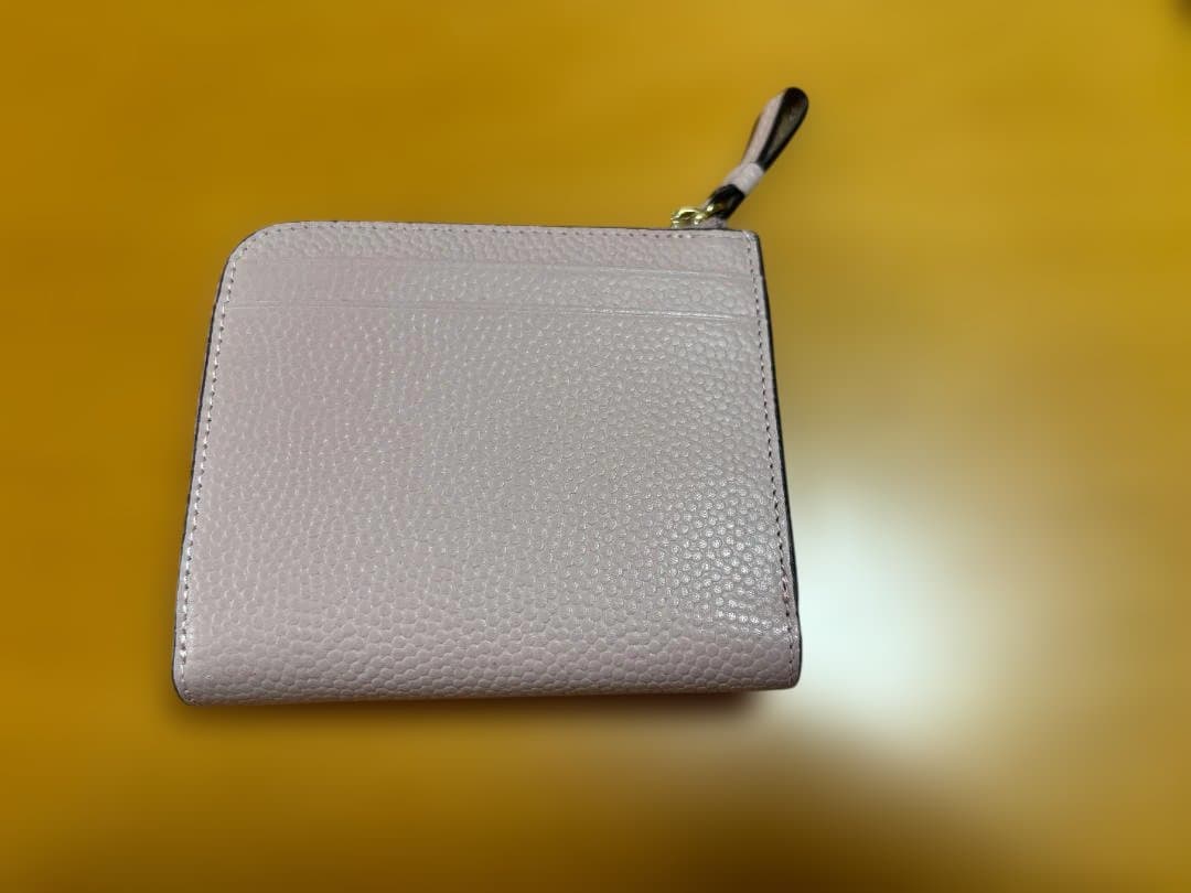 ペレボルサ 財布 PELLE BORSA ペールピンク ミニ財布 5444