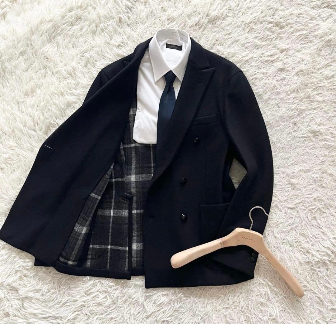 BOGLIOLI ダブルブレスト テーラードジャケット 48 美品