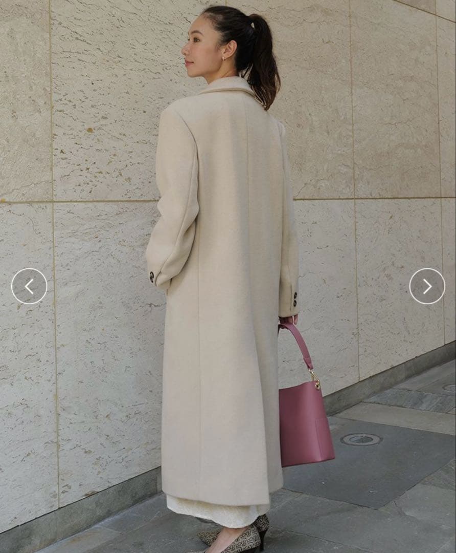 試着のみ美品 RANDEBOO伊原葵コラボロングチェスターコート