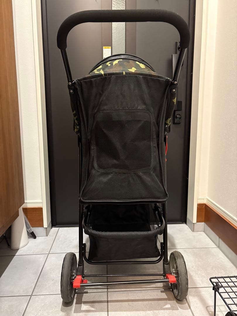 ペット用カート　３輪　迷彩柄