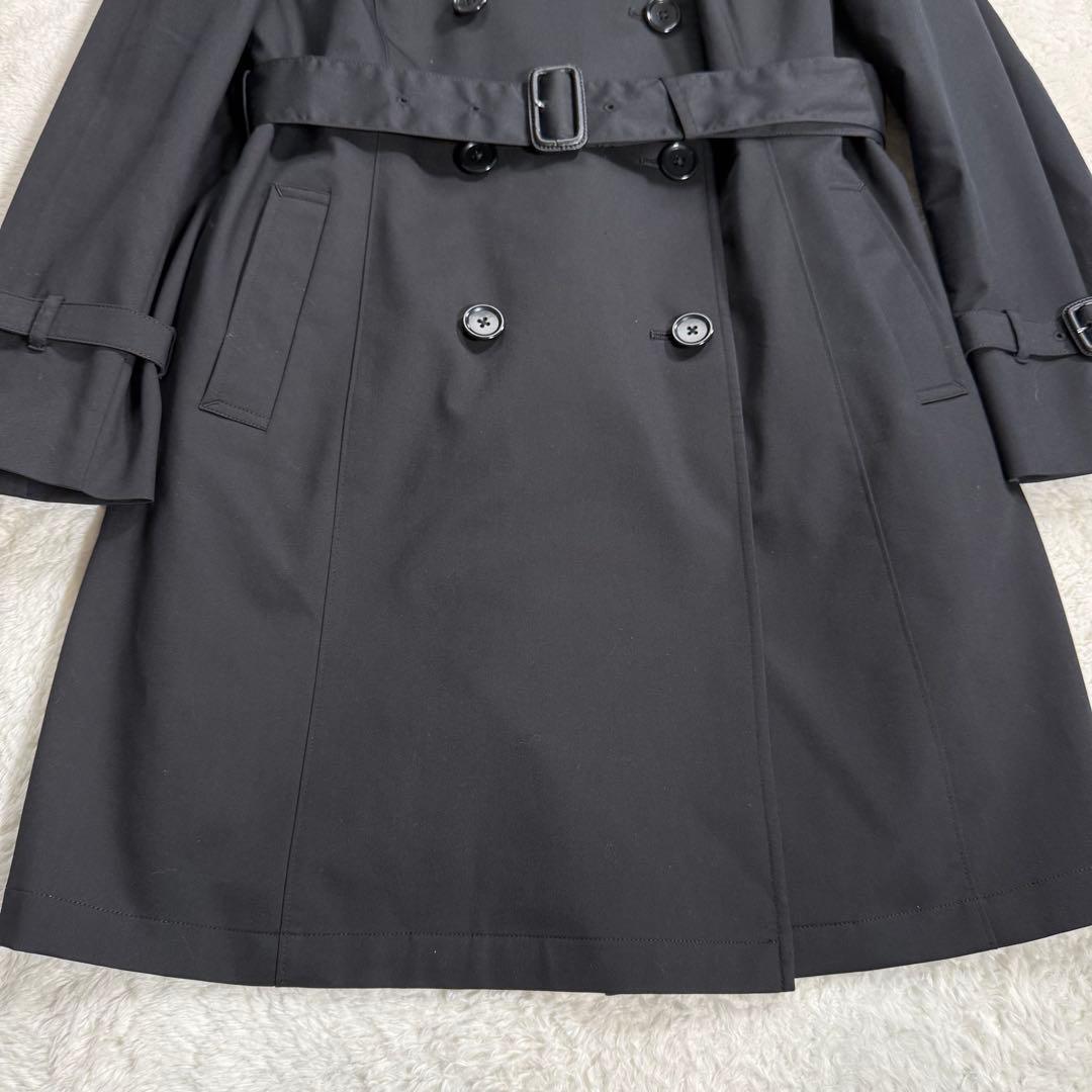 【新品】I.M.G.N ダブルトレンチコート 黒 ブラック 15号 ライナー付