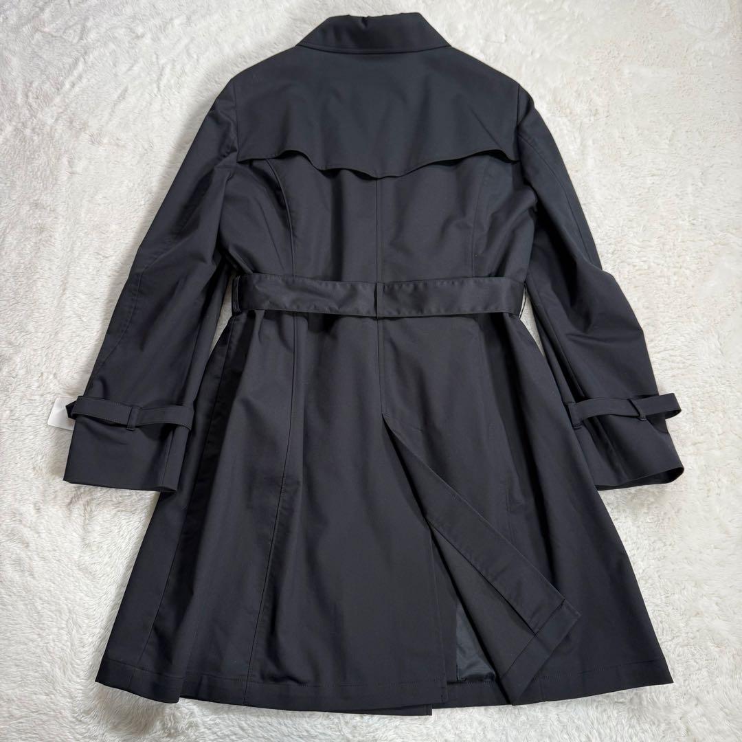 【新品】I.M.G.N ダブルトレンチコート 黒 ブラック 15号 ライナー付