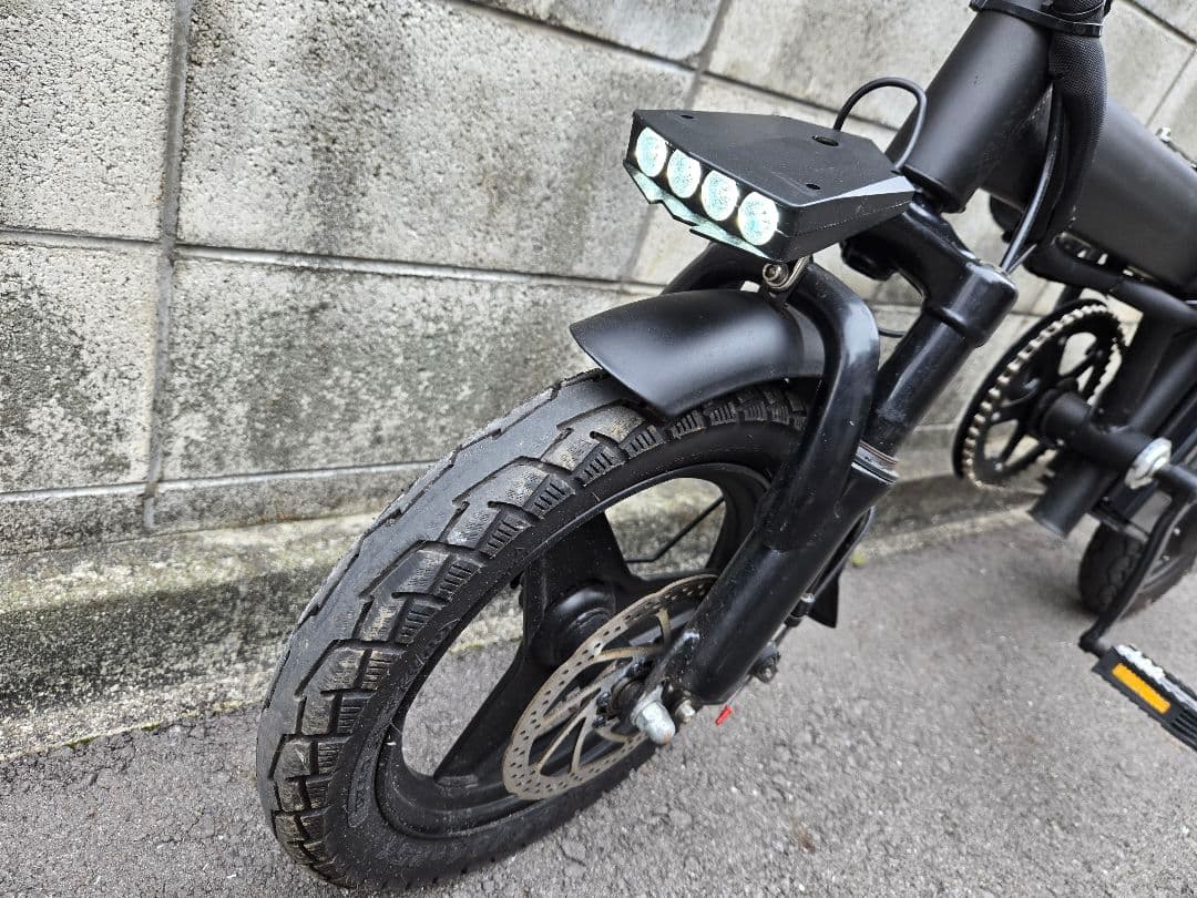 電動アシスト自転車 ブラック 小型