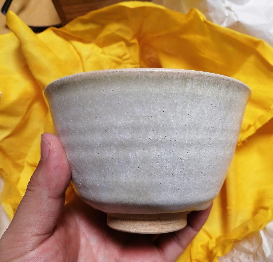 清水正(造)　抹茶碗　結昌釉　結晶釉　茶道具　■44