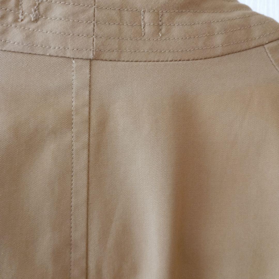 バーバリー　ベージュ トレンチコート チェック（女性もの）
