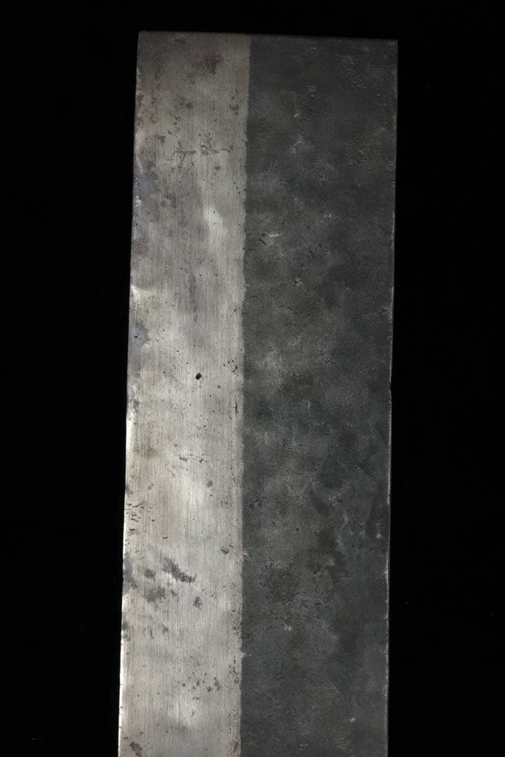 時代物 桑切包丁 菜切り包丁 古鉄 ナタ 古鉈 全長46.3㎝ 鍛冶 手打 刃物