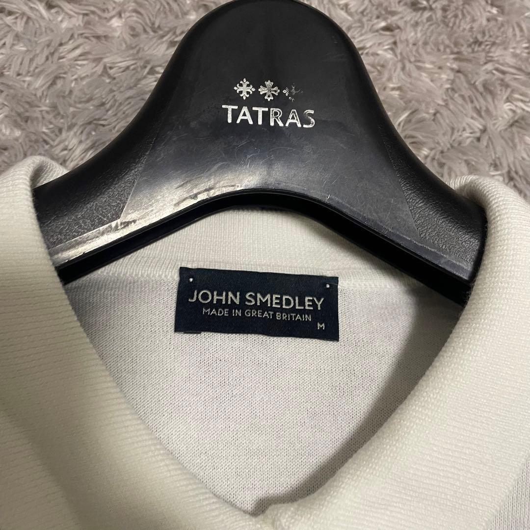 新品　タグ付き　JOHN SMEDLEY 半袖 ニットポロシャツ　サイズM