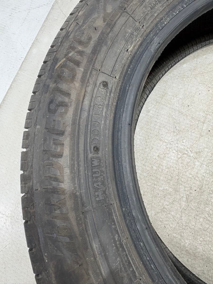 富山県☆BS ecopia 165/70R14 2024年製 8〜9分山