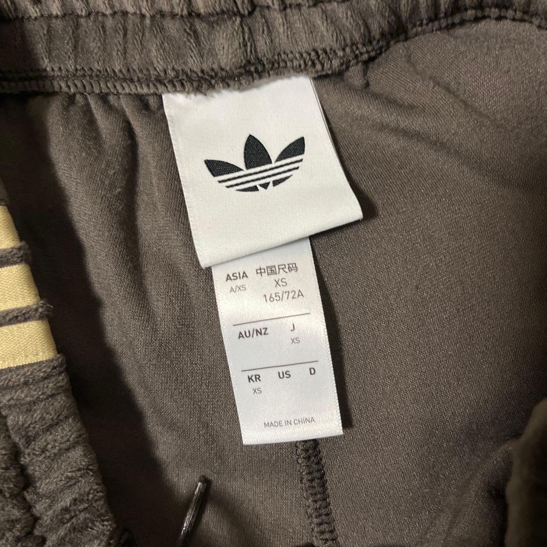 adidas メンズファイヤーバー ド ベロア トラック ジャージ XS