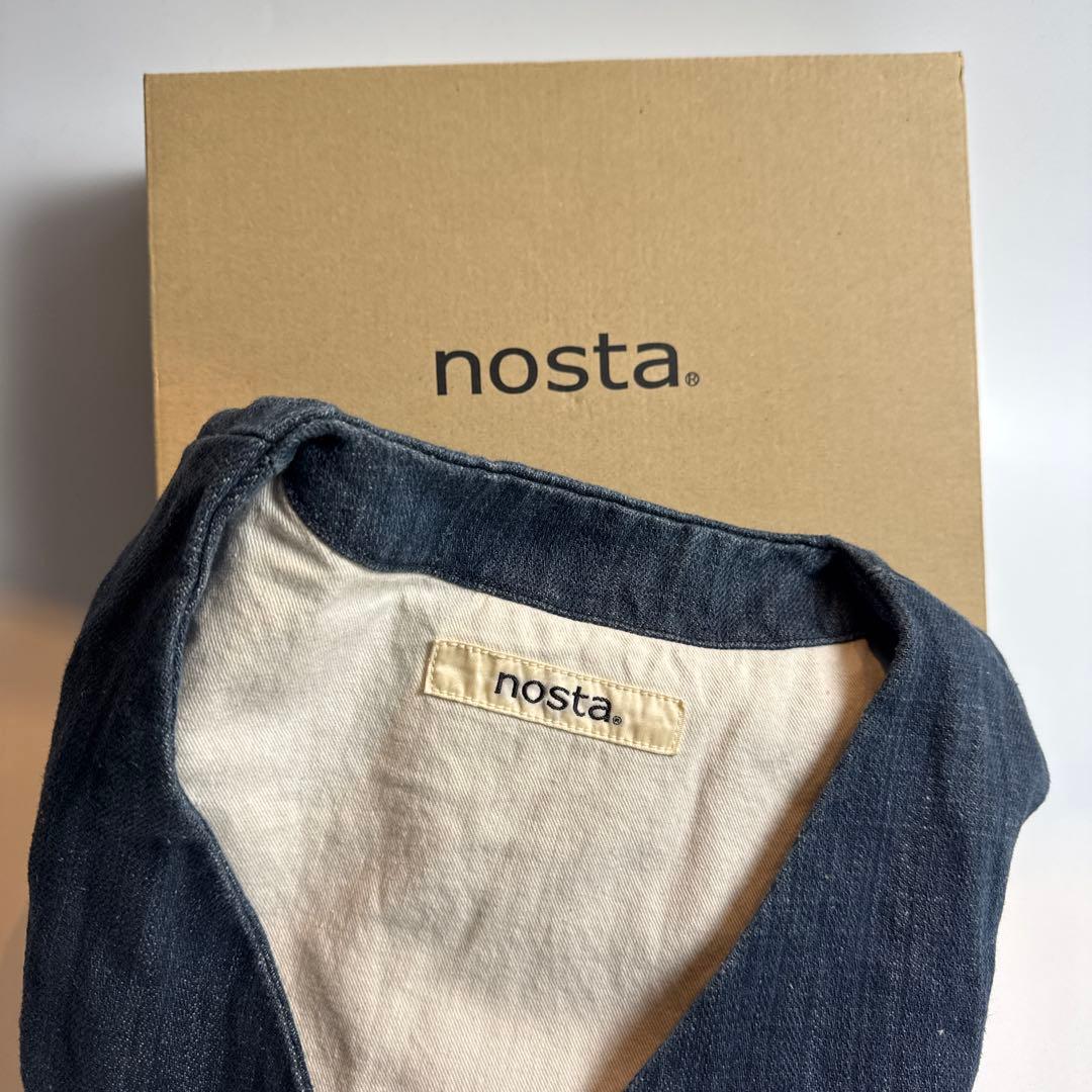 nosta or Slow デニムワークベスト　サイズ3