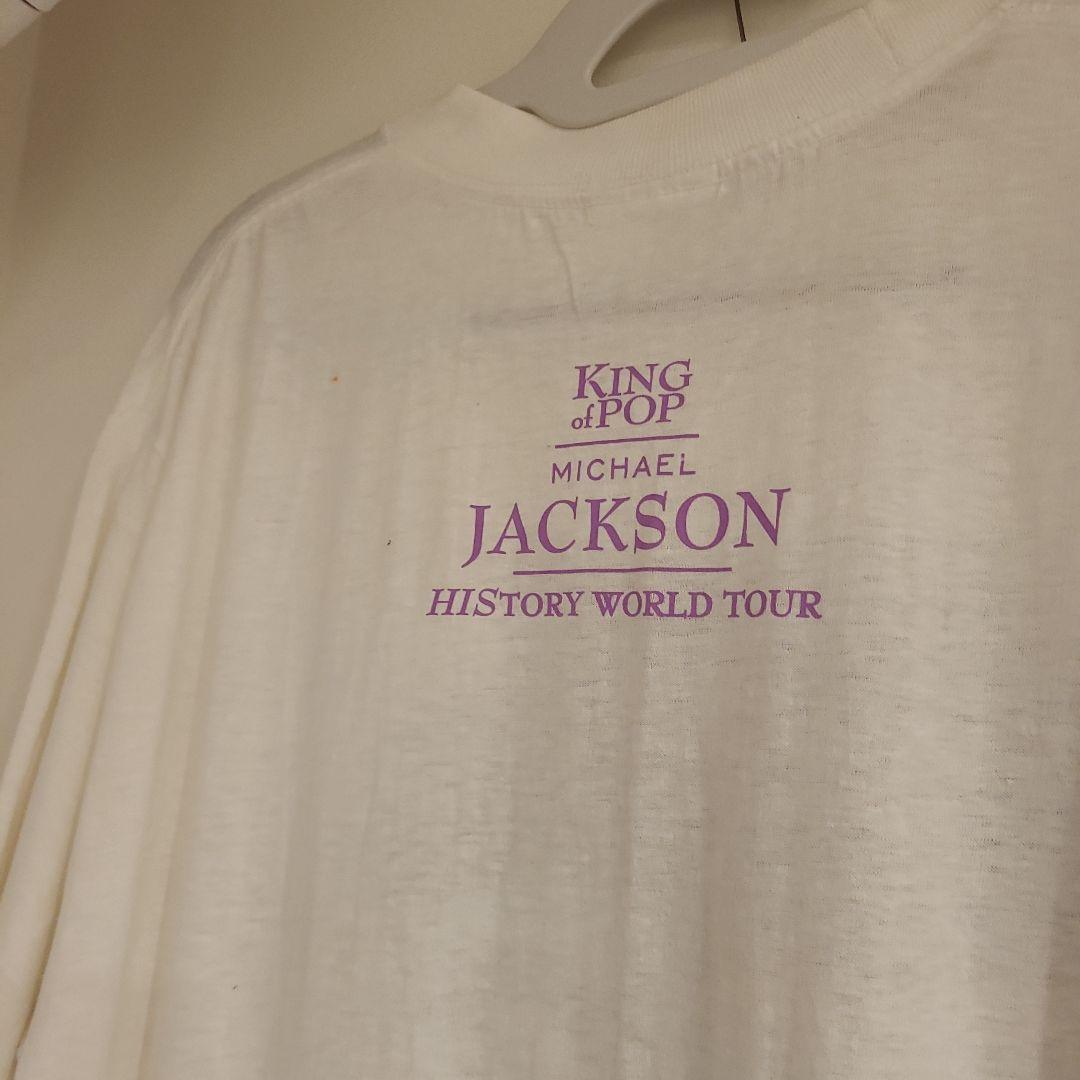 当時物　マイケルジャクソン ワールドツアー ライブ　Tシャツ　サイズM