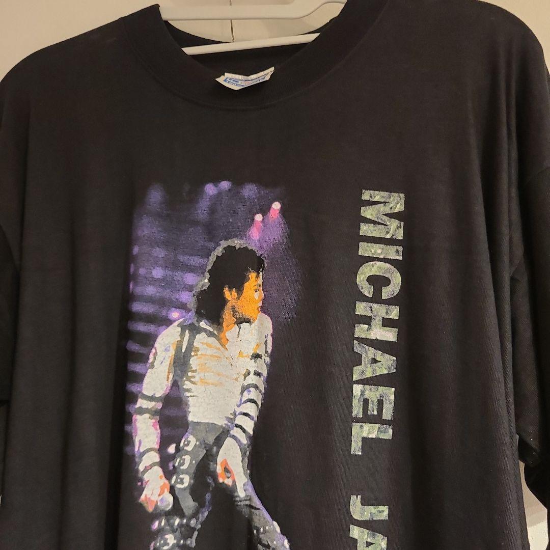 当時物　マイケルジャクソン ワールドツアー ライブ　Tシャツ　サイズM