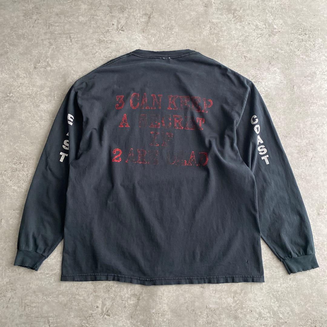 雰囲気 極上 00s EAST COAST SYNDICATE ロンT 黒 XL
