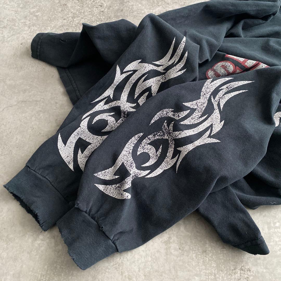 雰囲気 極上 00s EAST COAST SYNDICATE ロンT 黒 XL