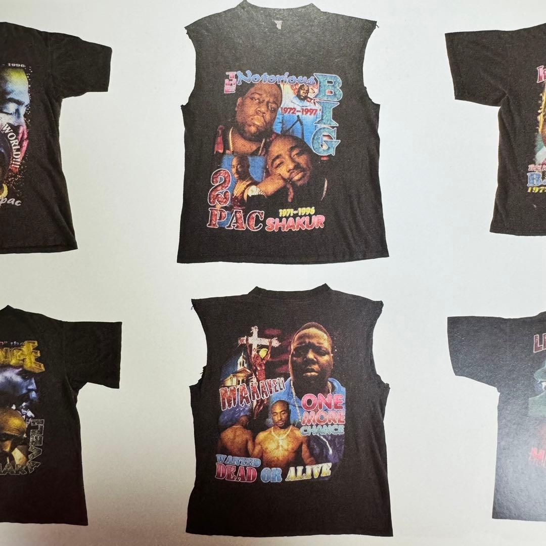 r*k様 希少Rihanna着 90s 2pac biggie 追悼ヴィンテージ