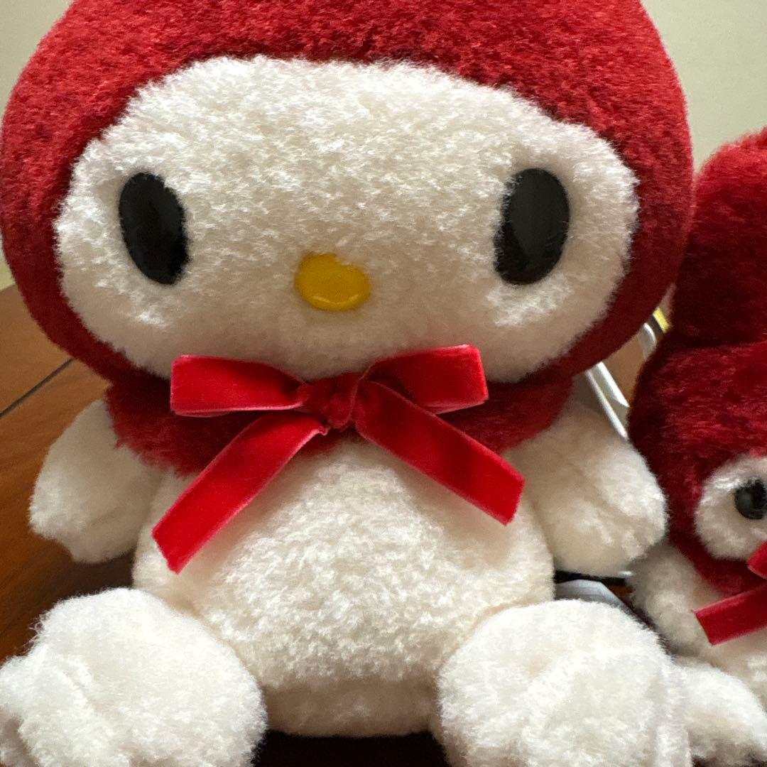 マイメロディ クラシックぬいぐるみ レトロ 赤メロ2体セット 新品 未使用